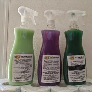 All purpose cleaner with easy dryness technology